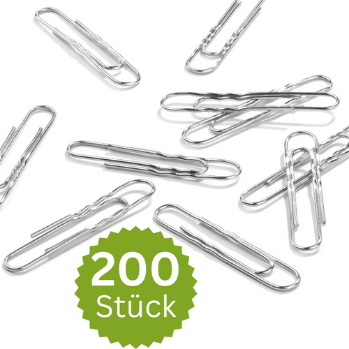 200 aktenklammern 50mm glanz - aktenklammern,