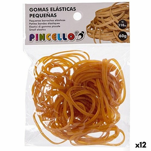Gummibänder pincello gelb 12 - gummibänder,