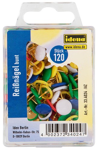 120 reißnägel reißzwecken - reißnägel, /