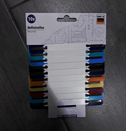 Heftstreifen 10er pack - 10er,