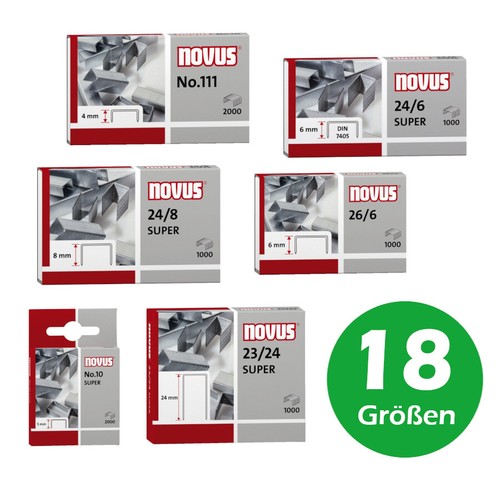 Novus heftklammern klammern - novus,