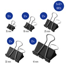 Foldback Klammern Heftklammer