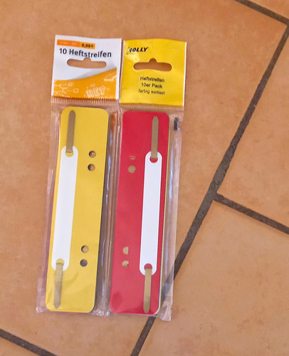 2x10 heftstreifen farbig - 2x10,